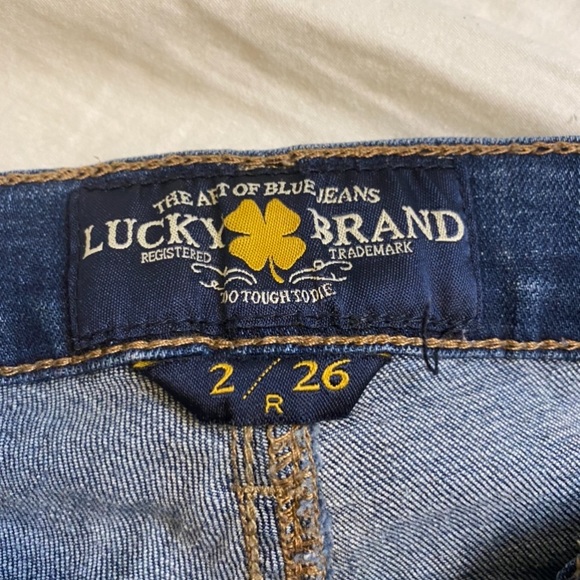 Lucky Denim Jeans Size 2/26 - Picture 3 of 5